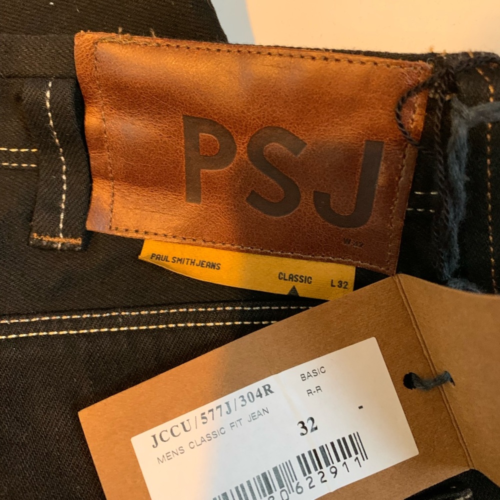 Paul Smith dark wash jeans - never worn!! - Picture 4 of 10